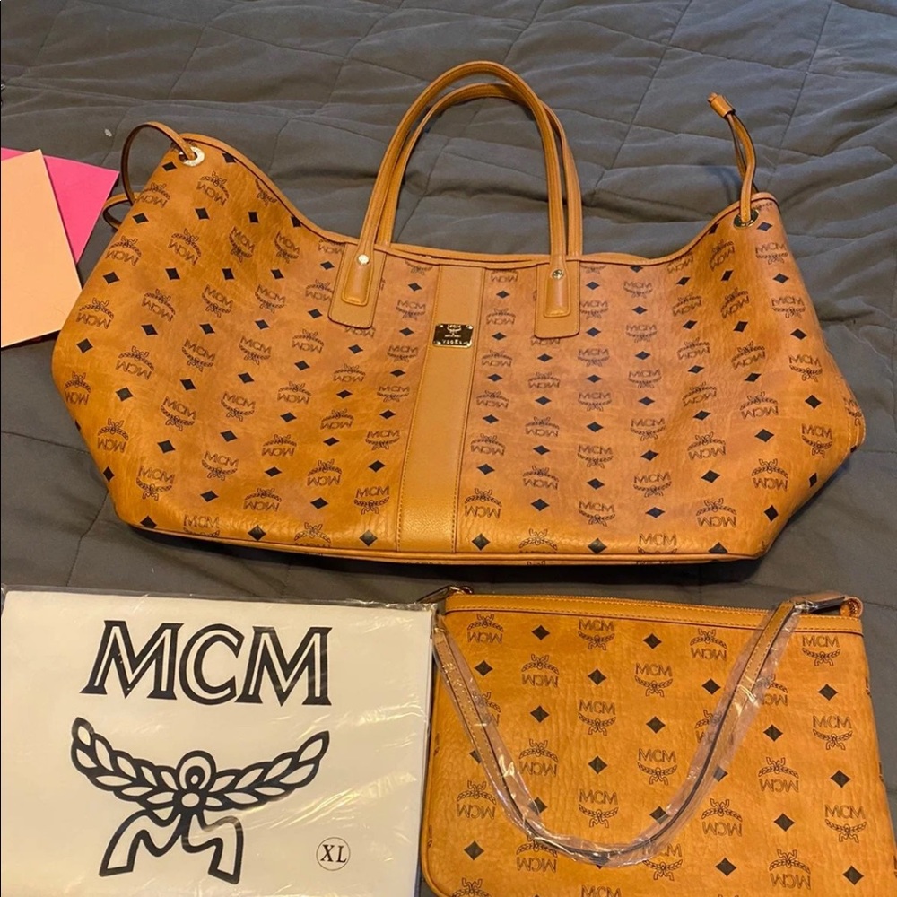 MCM Large Liz Reversible Tote